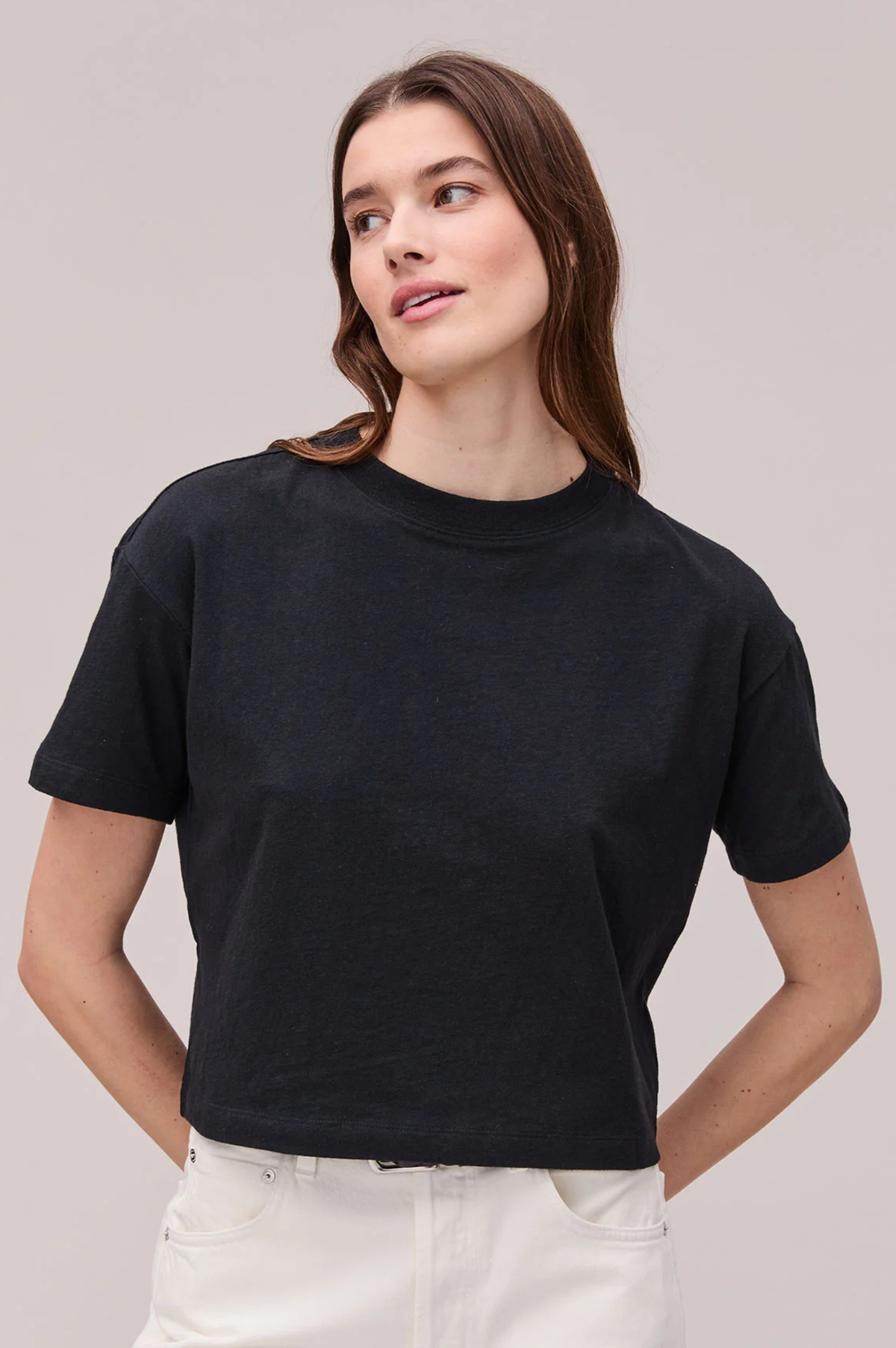 Vintage Jersey Oversized Crop