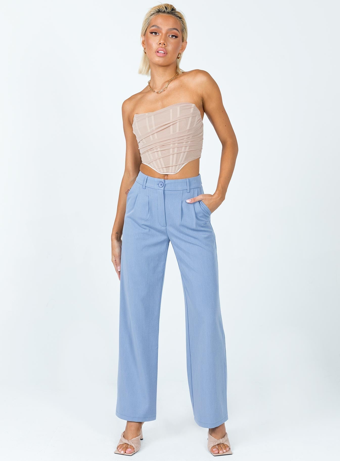 Archer Pants Blue
