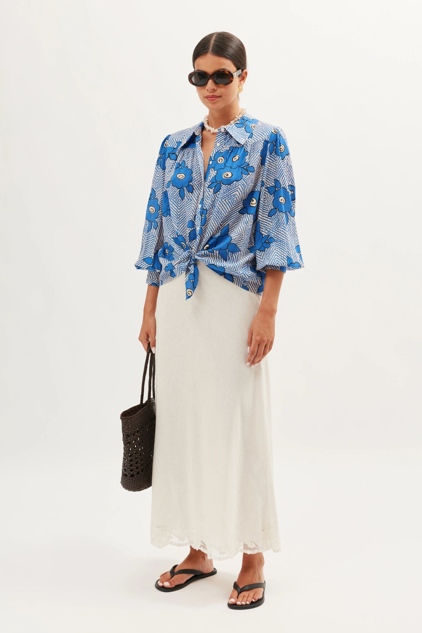 Blake  -  Milos Floral Blue