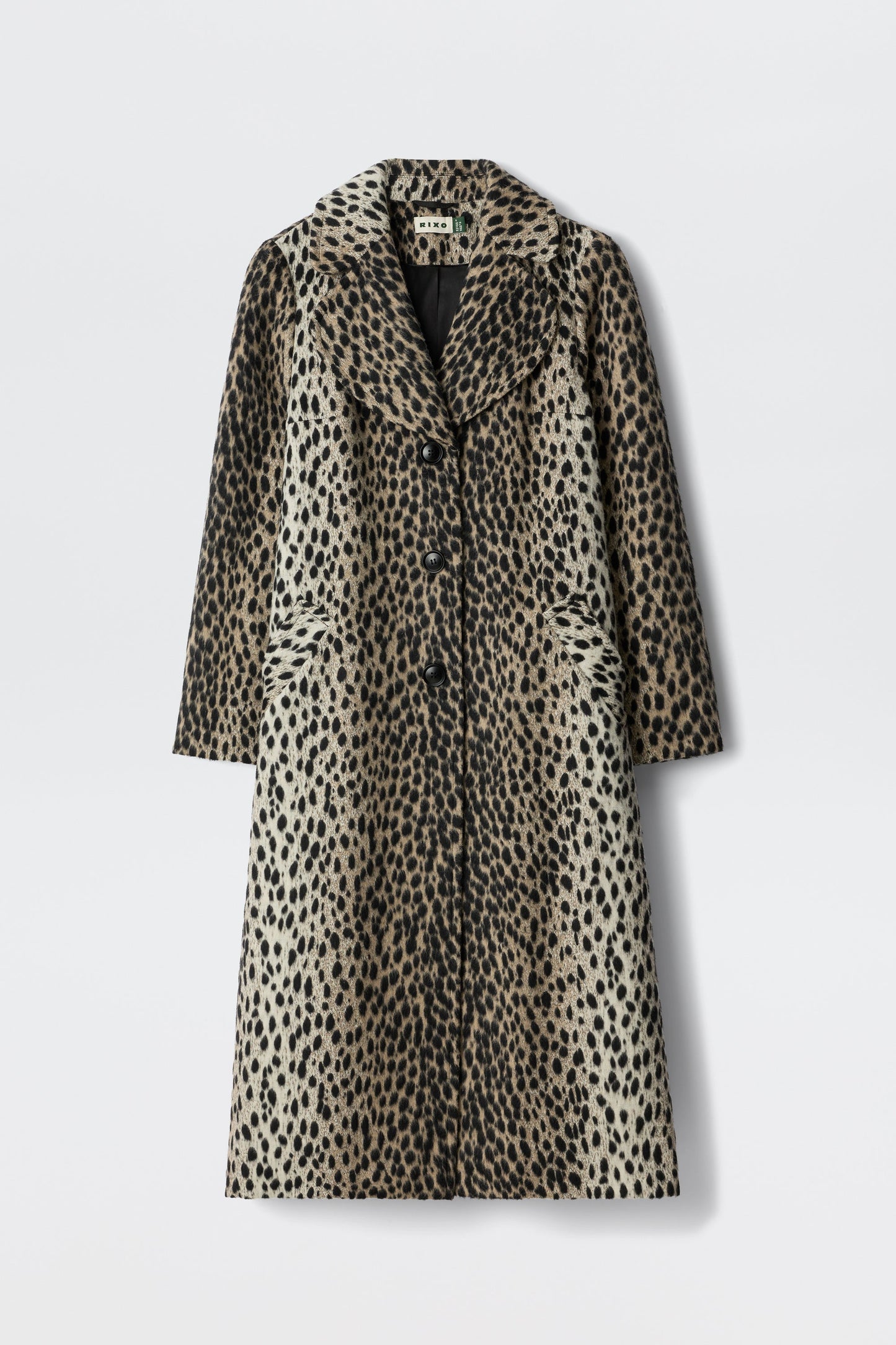 Rosemary - Antelope Spot Jacquard Black