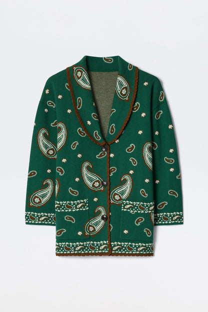 Morla  -  Daisy Paisley Green