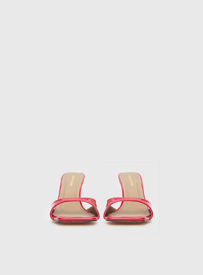 Caroline Heels Red