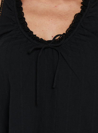 Antiquity Swing Mini Dress Black