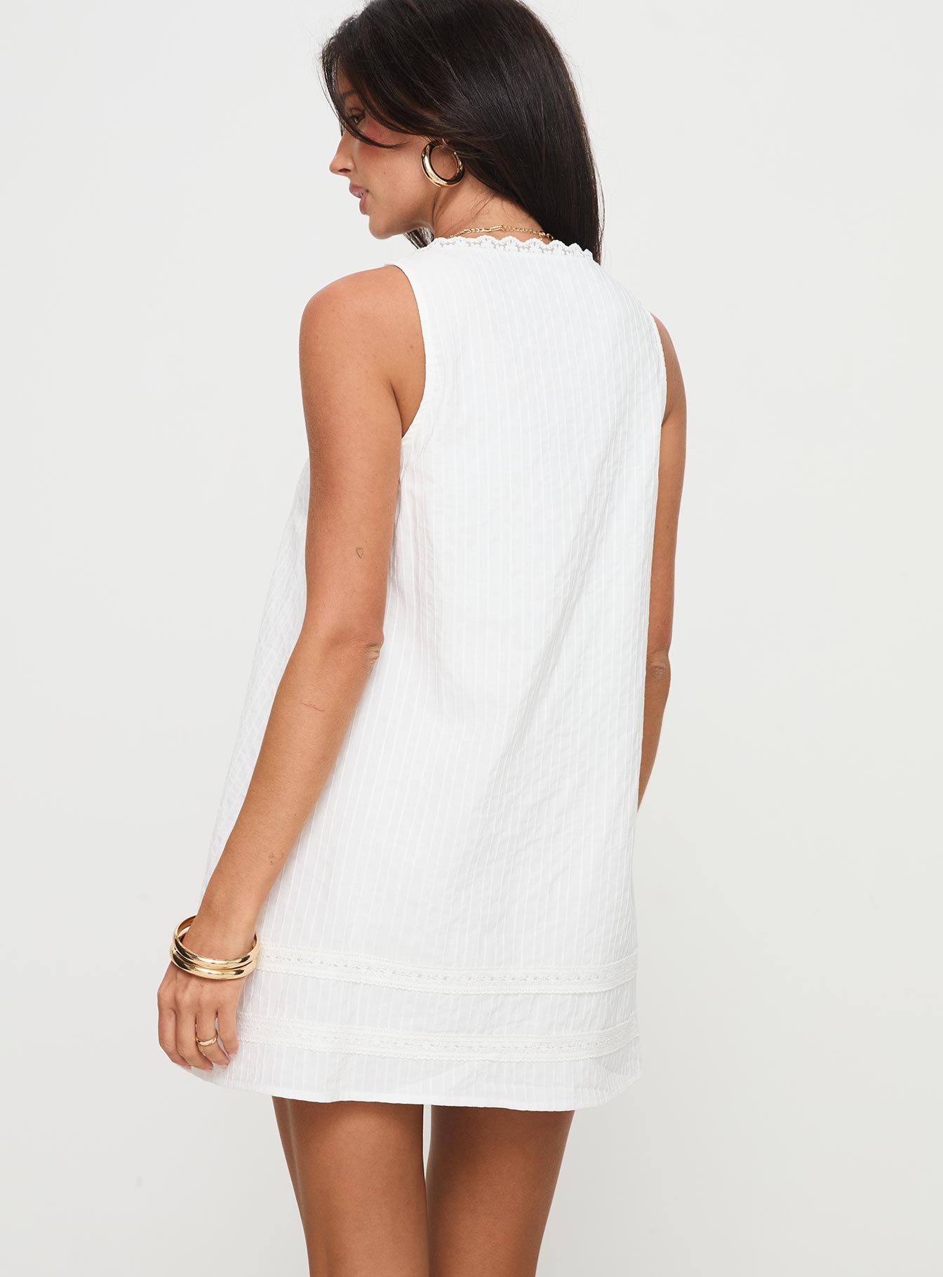 Alanah Mini Dress White Tall