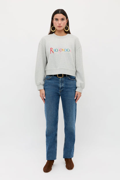 Jetta  -  London Embroidery Grey