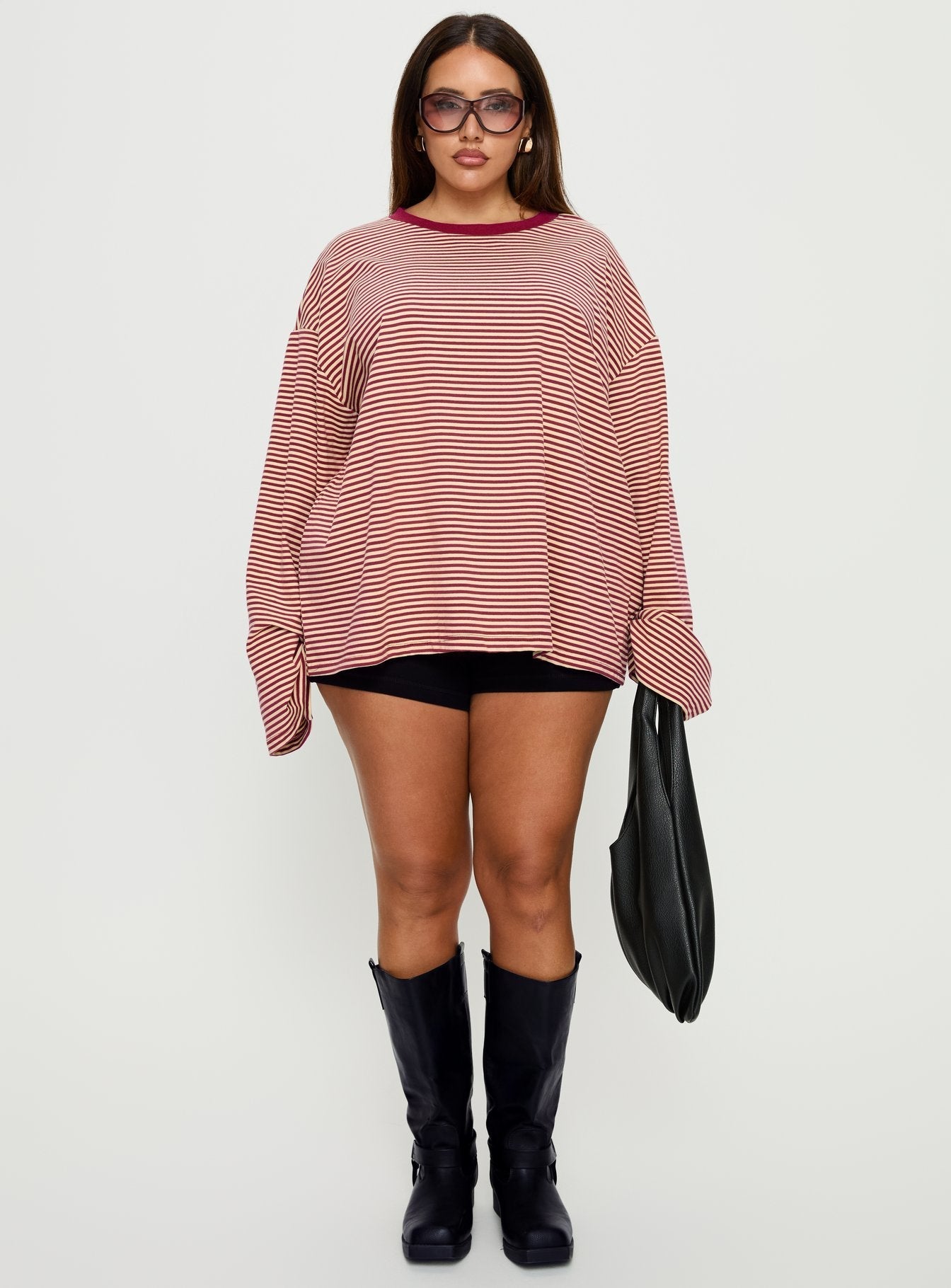 Baseline Low Rise Rib Shorts Black Curve
