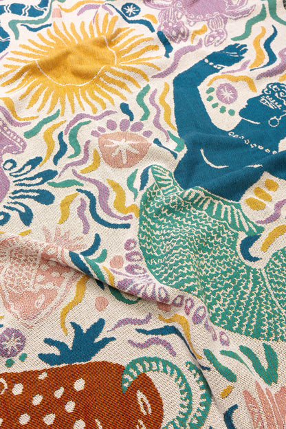 Athena Throw - Ivory