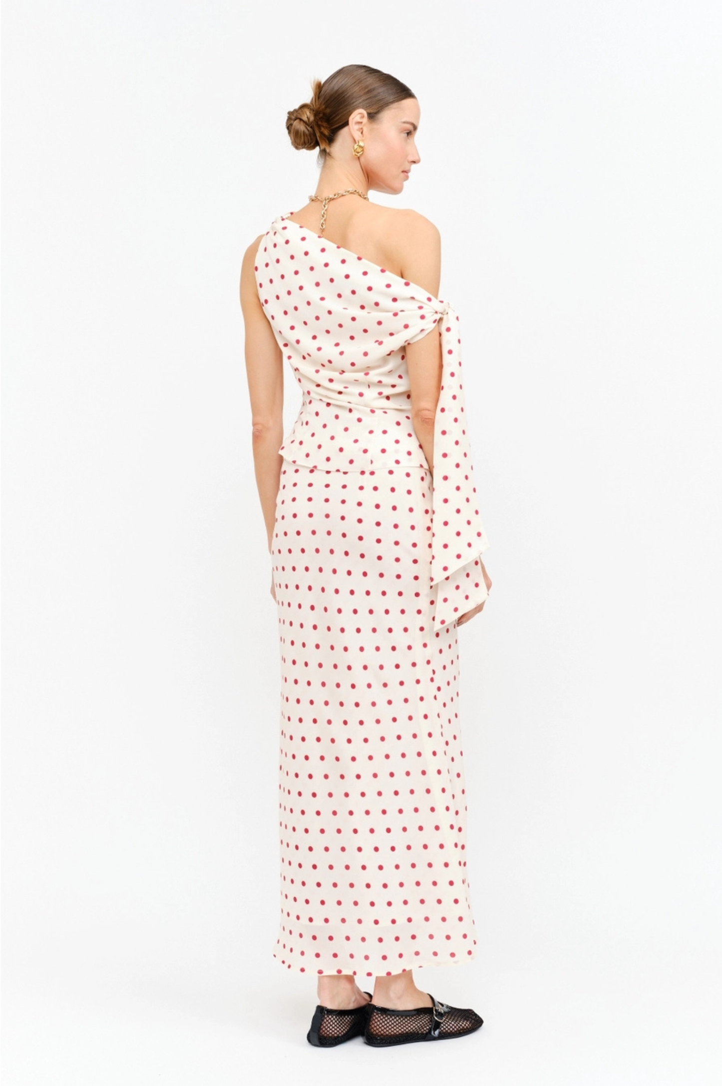 Celestine Dot Top
