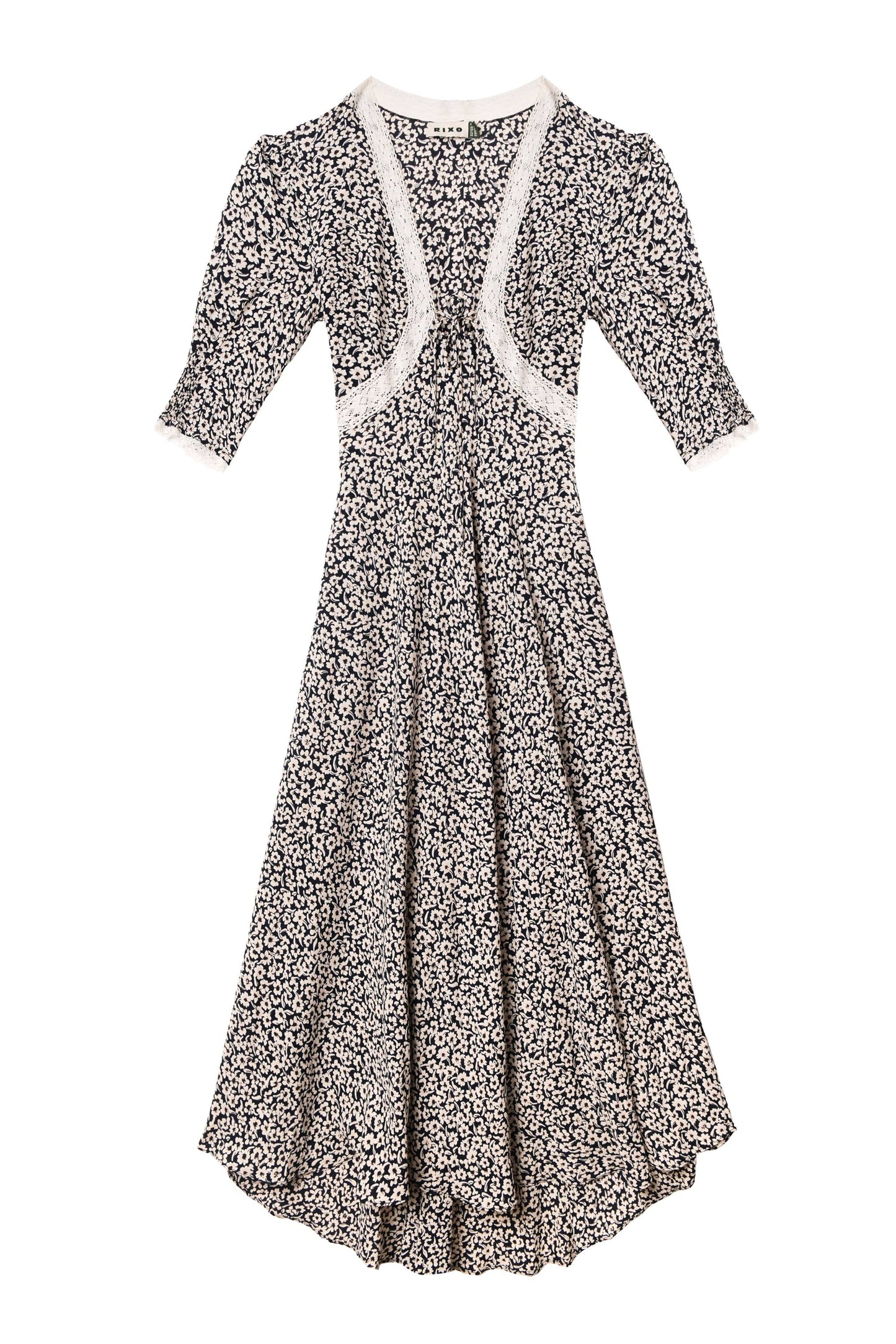 Amina - English Daisy Deep Navy