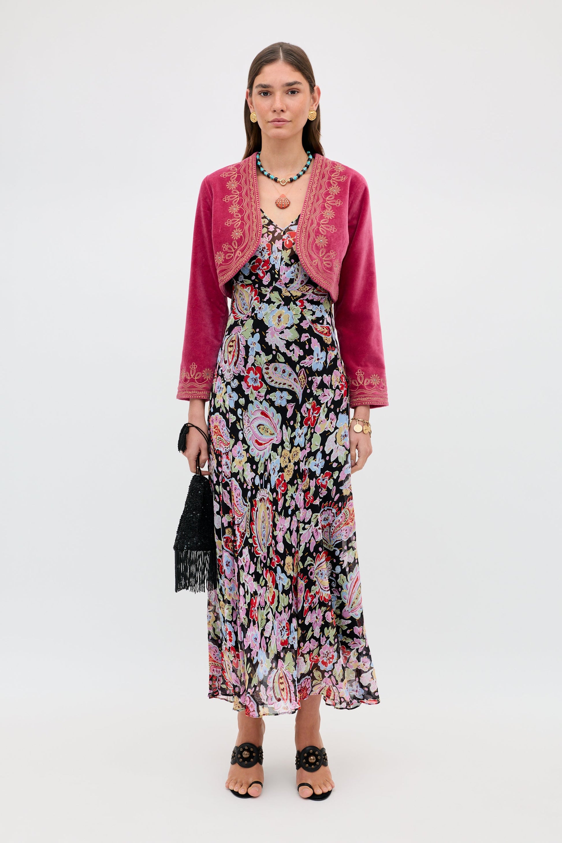 Bexley - Cara Floral Black