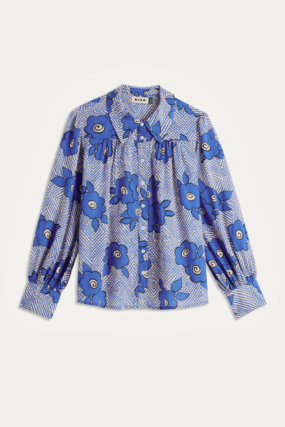 Blake  -  Milos Floral Blue