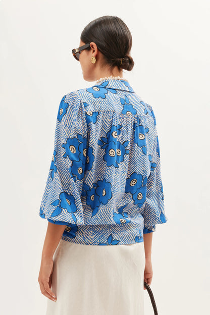 Blake  -  Milos Floral Blue