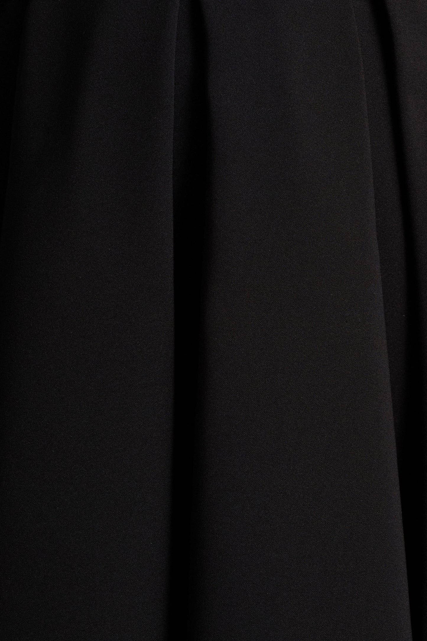 Cosima | Black Bardot-Neck Midi Dress