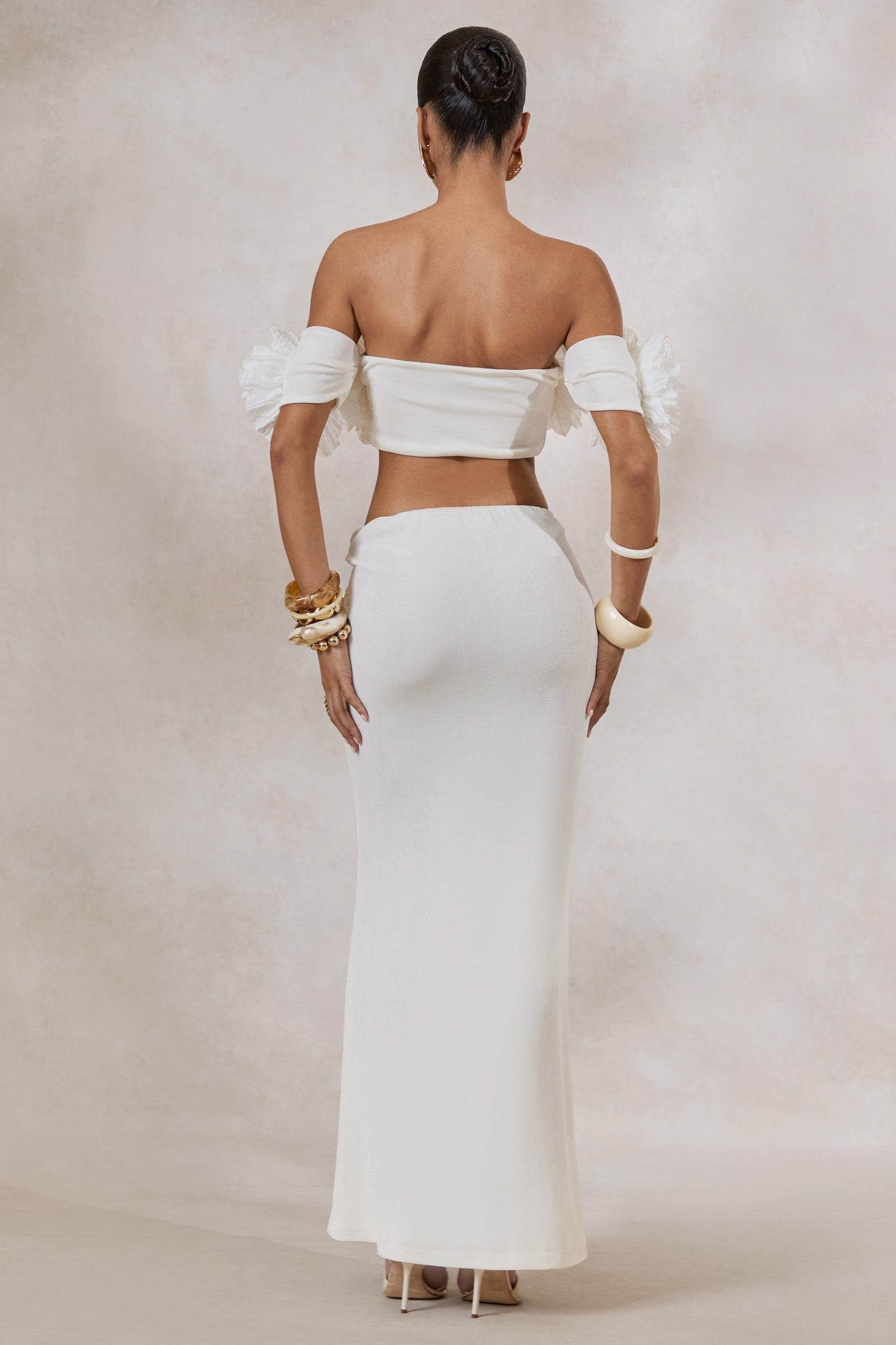 Arwenne | White Maxi Skirt