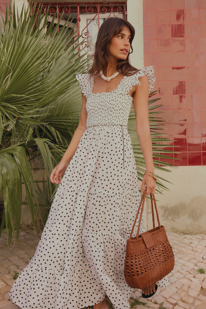 Kendall - Bohemia Spot Ivory