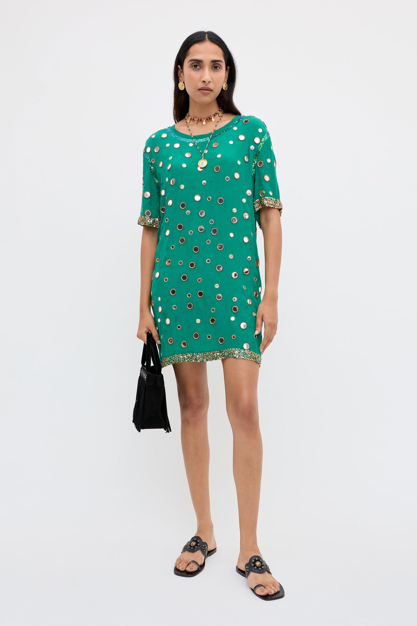 Cruz - Lume Embellishment Dark Green