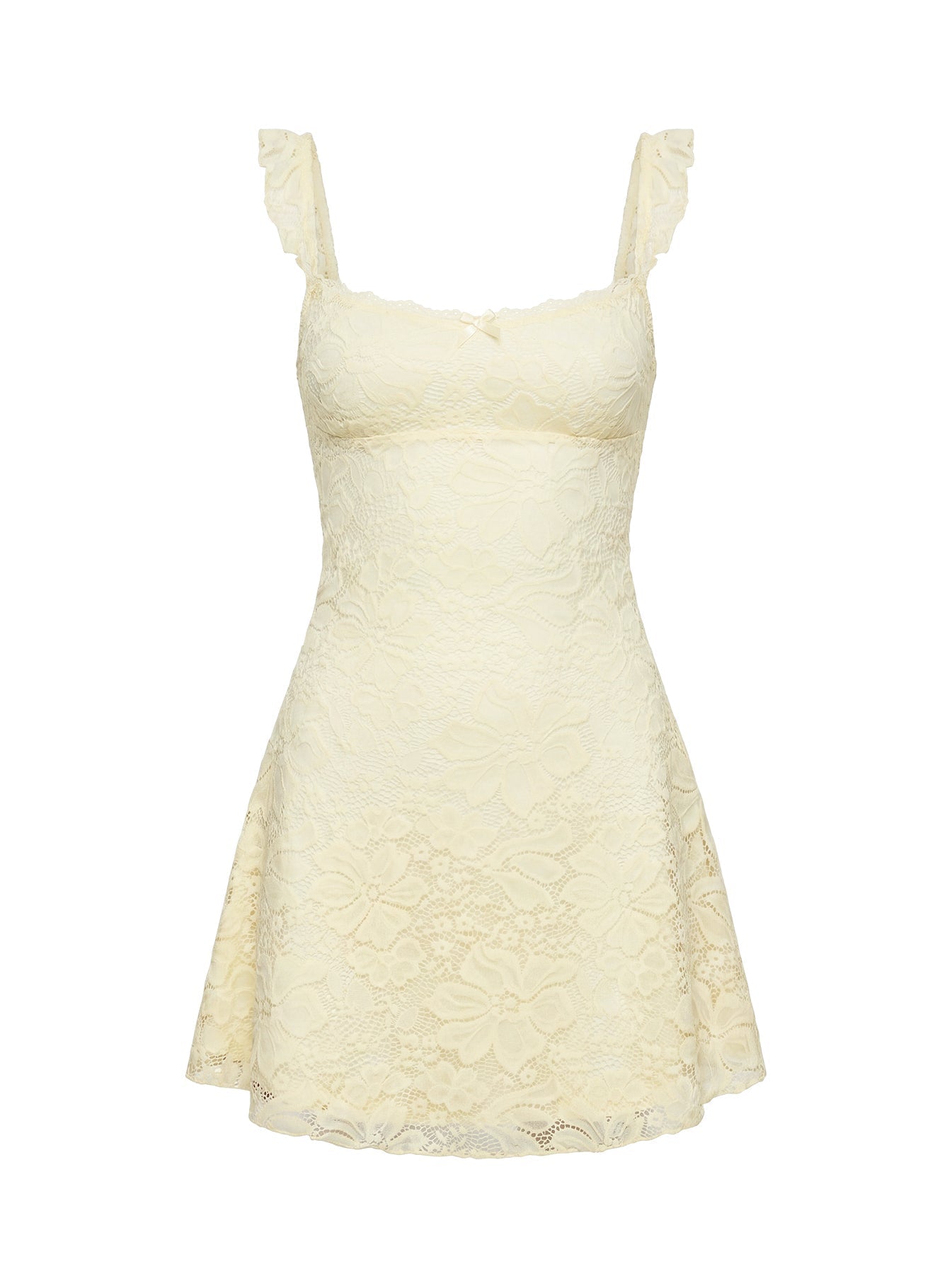 Beacall Mini Dress Lemon Petite