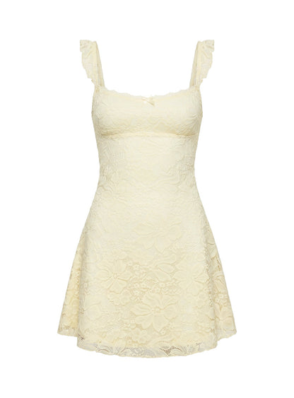Beacall Mini Dress Lemon Petite