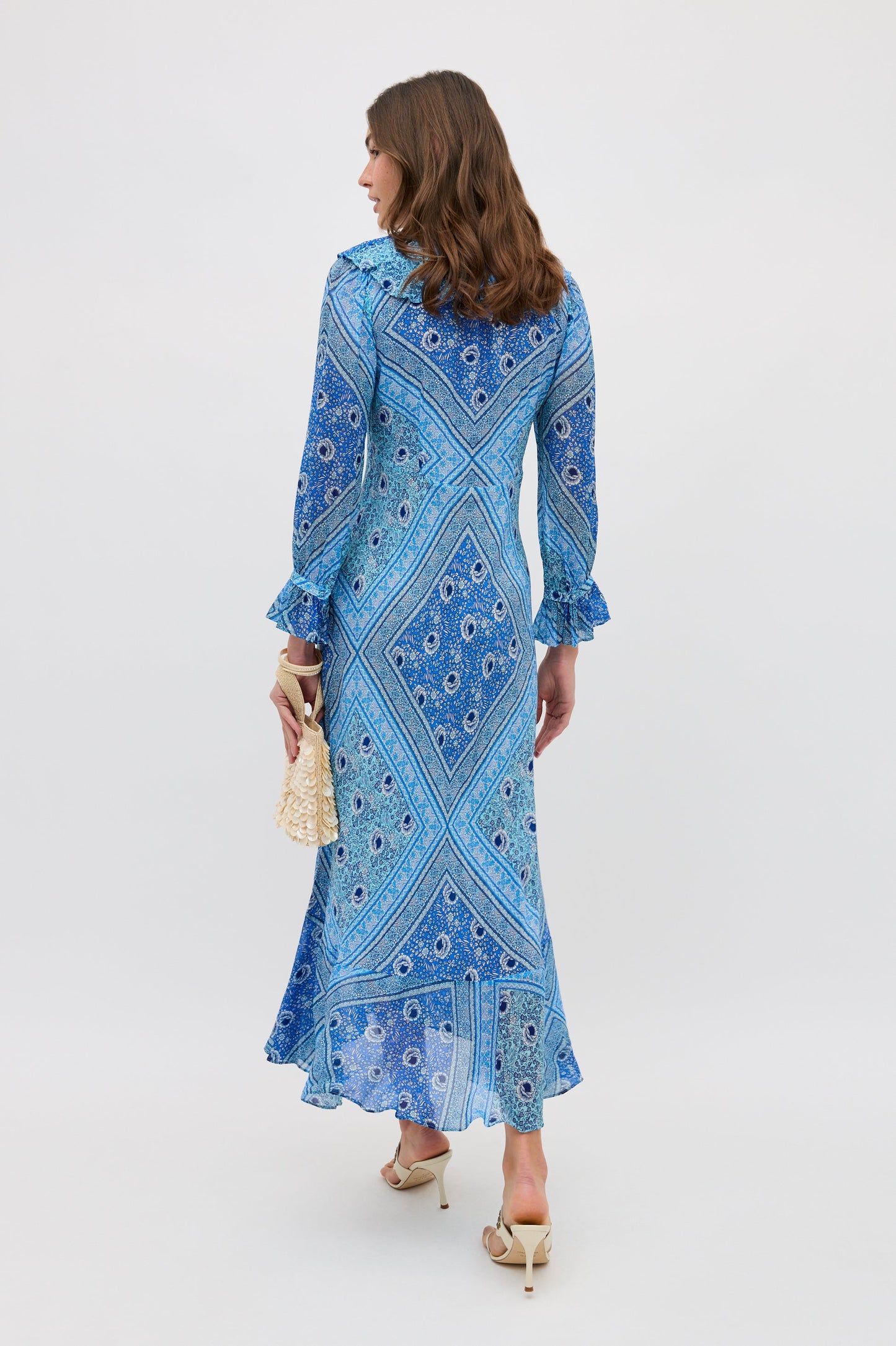Gracye - Boho Scarf Blue