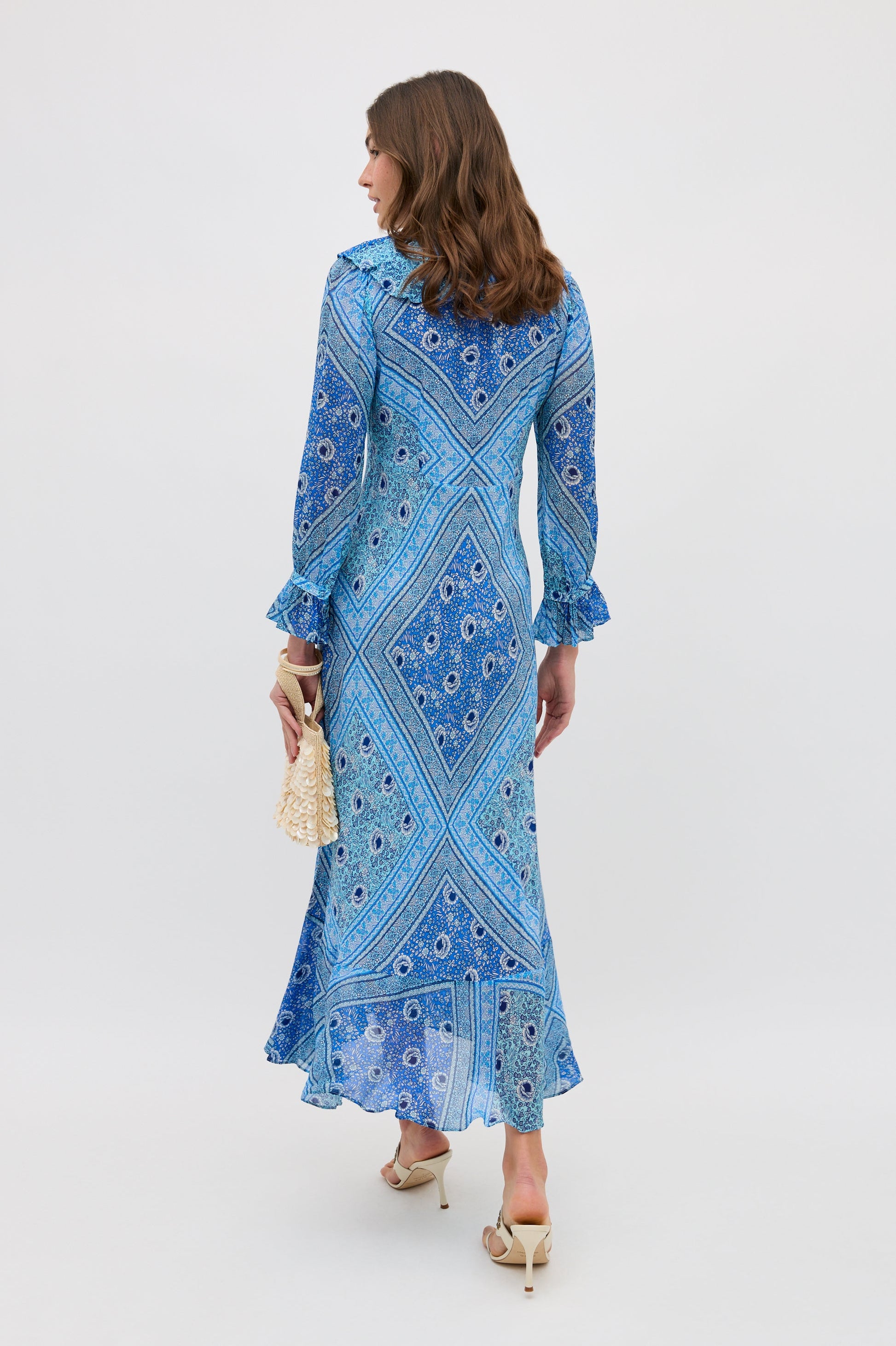 Gracye - Boho Scarf Blue