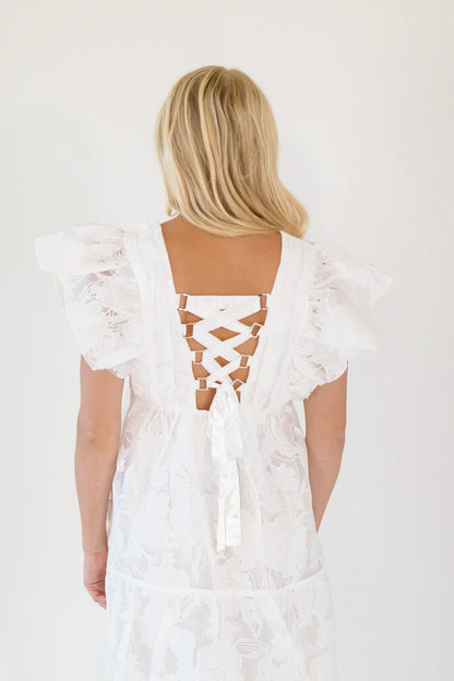Nyla Lace Back Dress