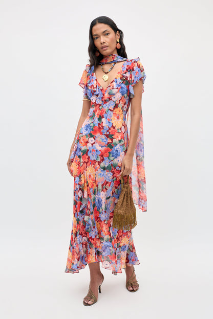 Julien - Chelsea Floral Red