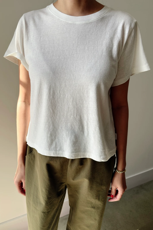 Le Bon Shoppe Airy Darling Tee - Vintage White
