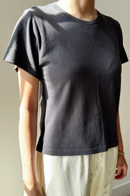 Le Bon Shoppe Airy Darling Tee - Carbon