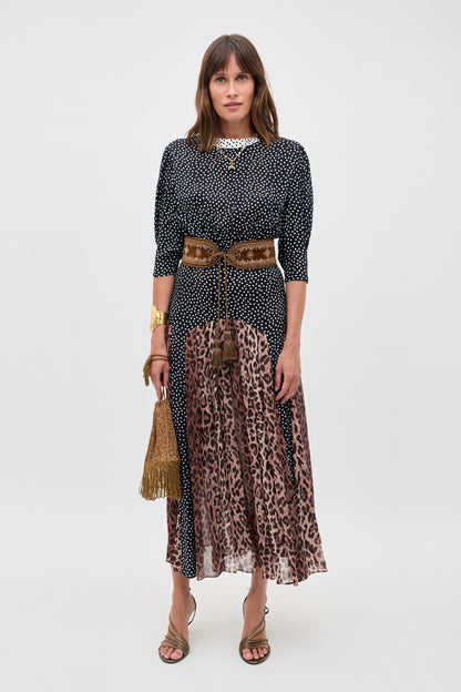 meg - leopard polka dot