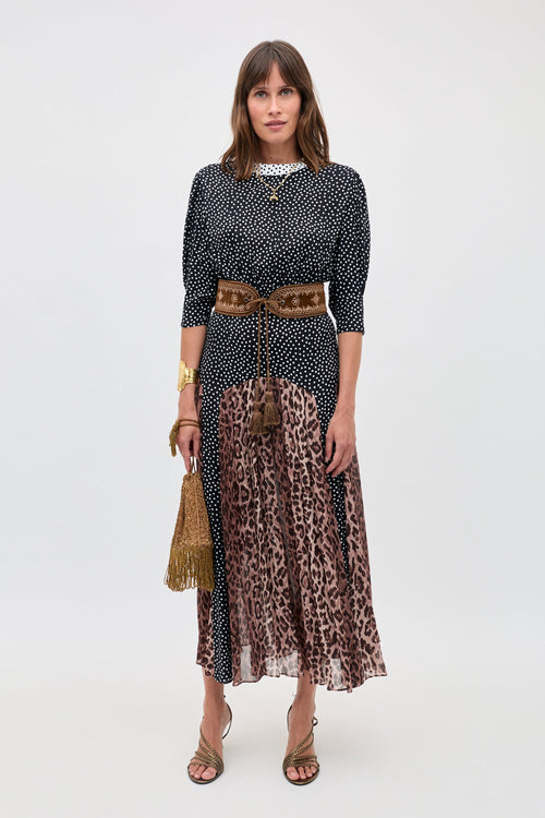 meg - leopard polka dot