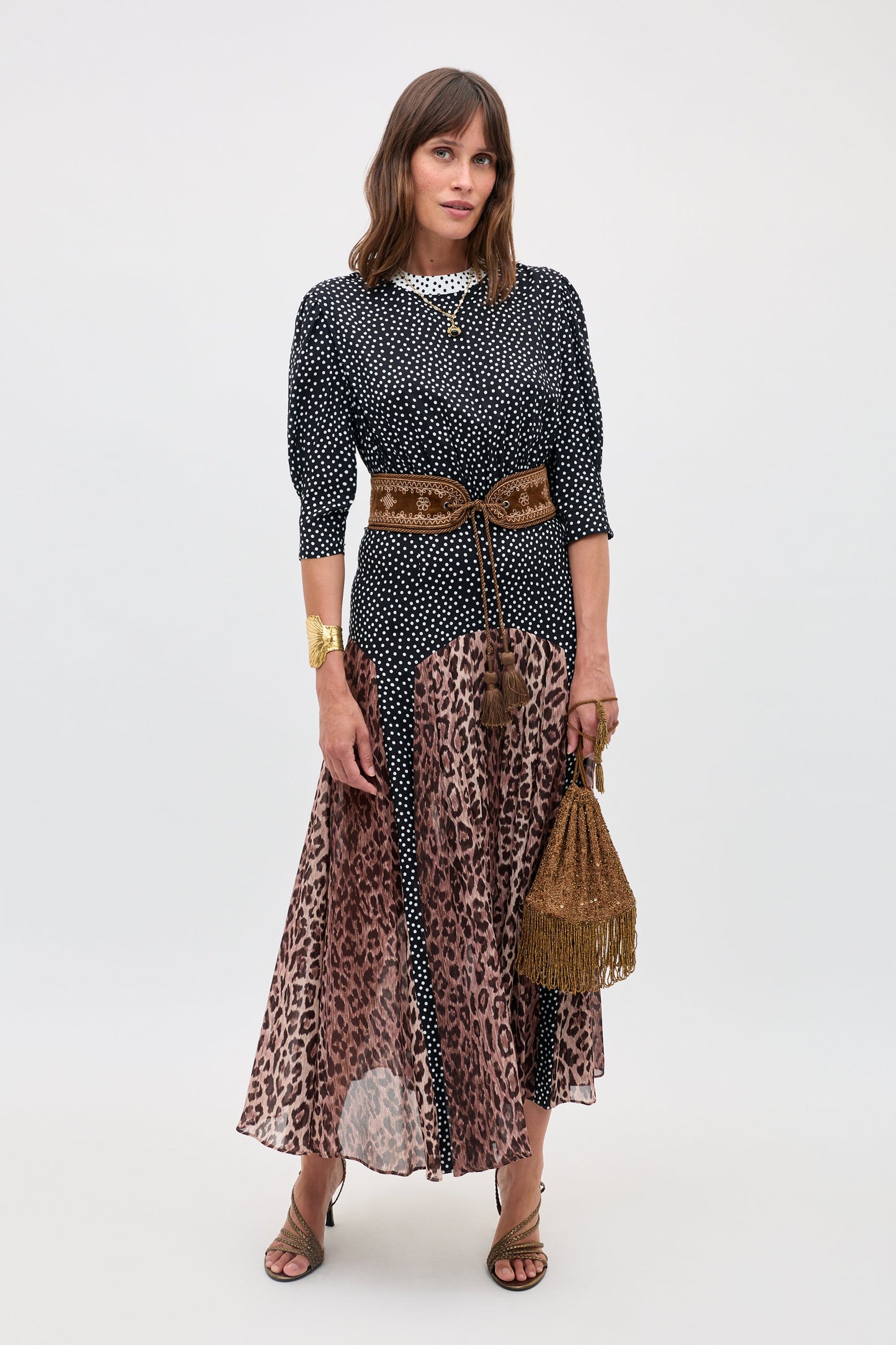 meg - leopard polka dot