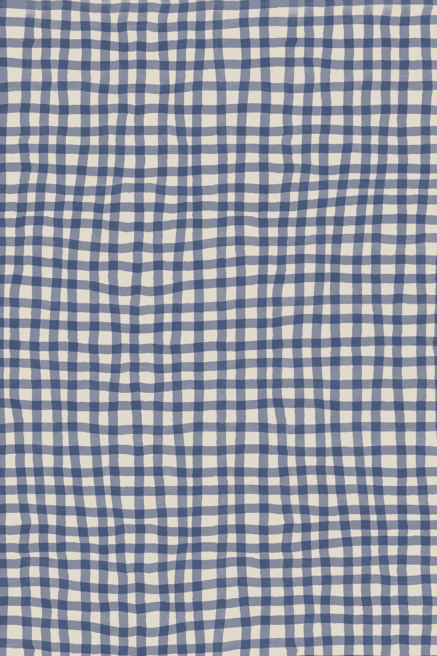 Seraphina - Painted Check Soft Blue