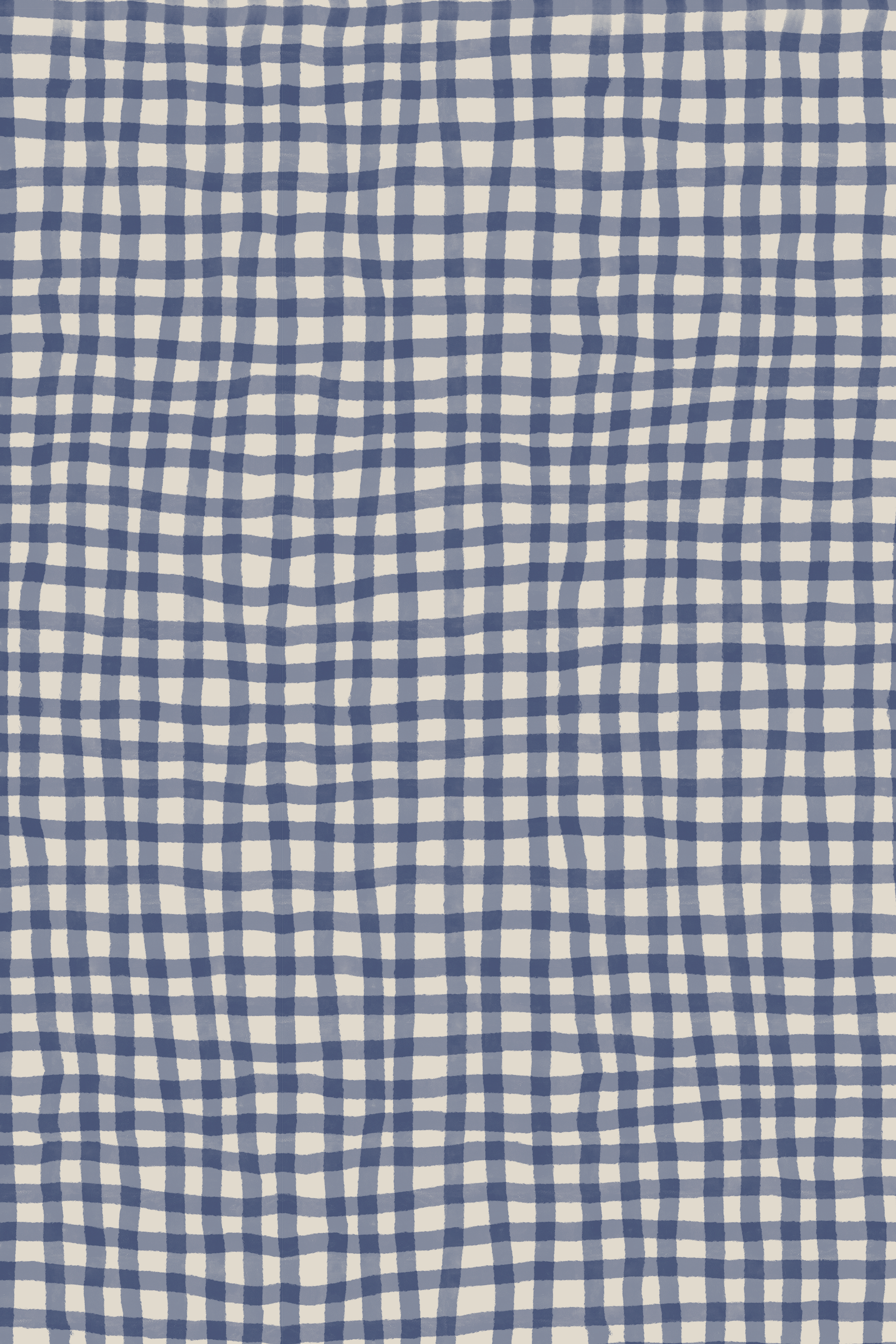 Seraphina - Painted Check Soft Blue