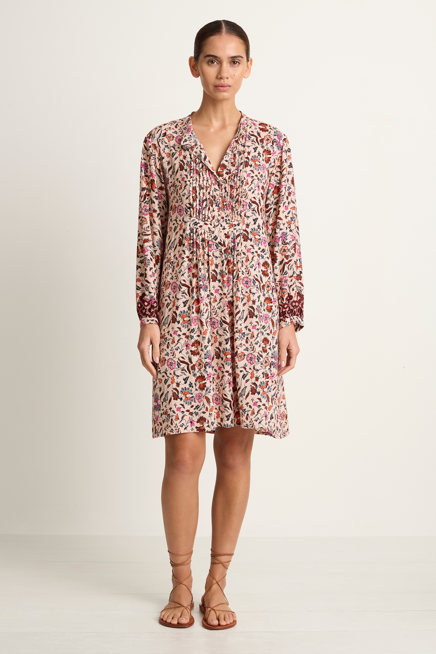 Natalie Martin Sammie Short Dress - Wildflower Spice