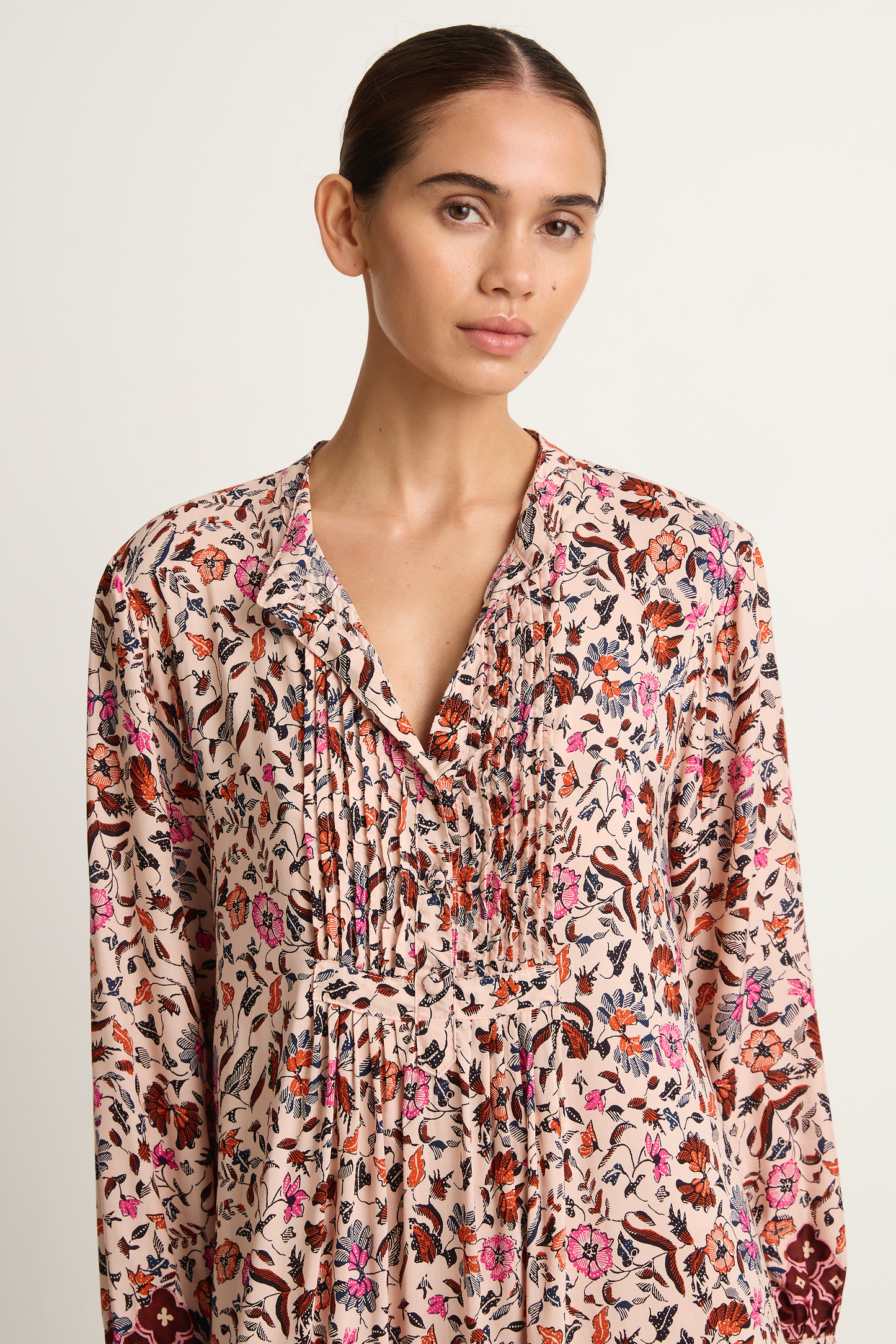 Natalie Martin Sammie Short Dress - Wildflower Spice