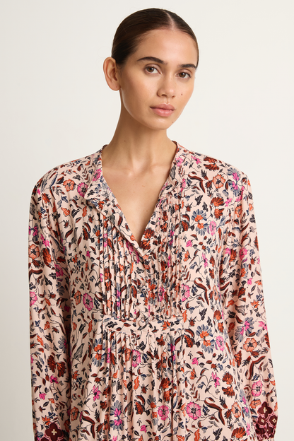 Natalie Martin Sammie Short Dress - Wildflower Spice