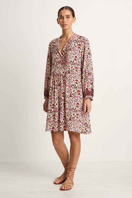 Natalie Martin Sammie Short Dress - Wildflower Spice