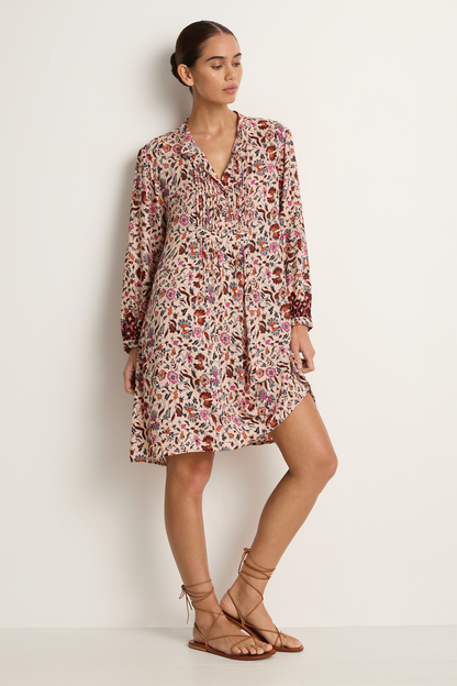 Natalie Martin Sammie Short Dress - Wildflower Spice