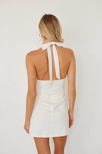 Selina Twist Front Mini Dress