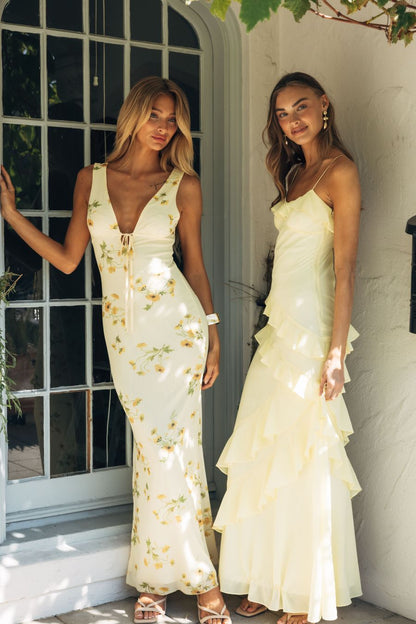 Sofie Tiered Ruffle Maxi Dress