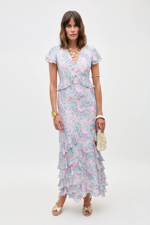 Thanvi - Butterfly Paisley Cream