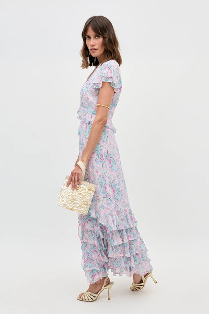 Thanvi - Butterfly Paisley Cream