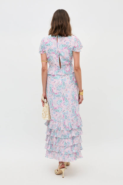 Thanvi - Butterfly Paisley Cream
