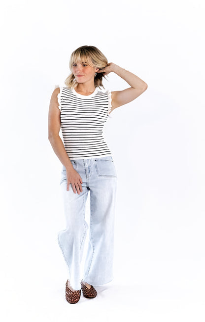 Adrianne Striped Tank
