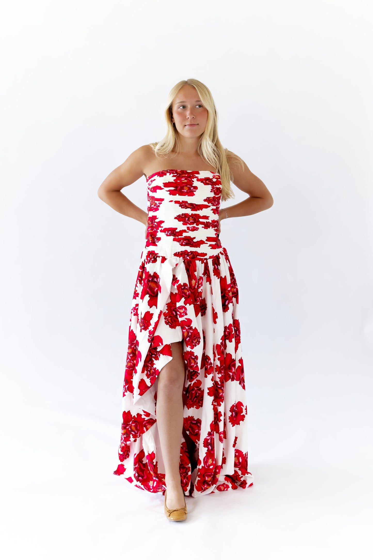 Gwen Asymmetrical Hem Dress