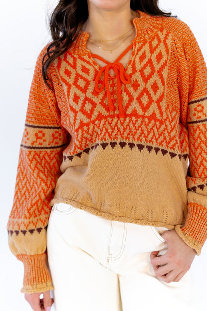 Arden Nordic Knit Sweater