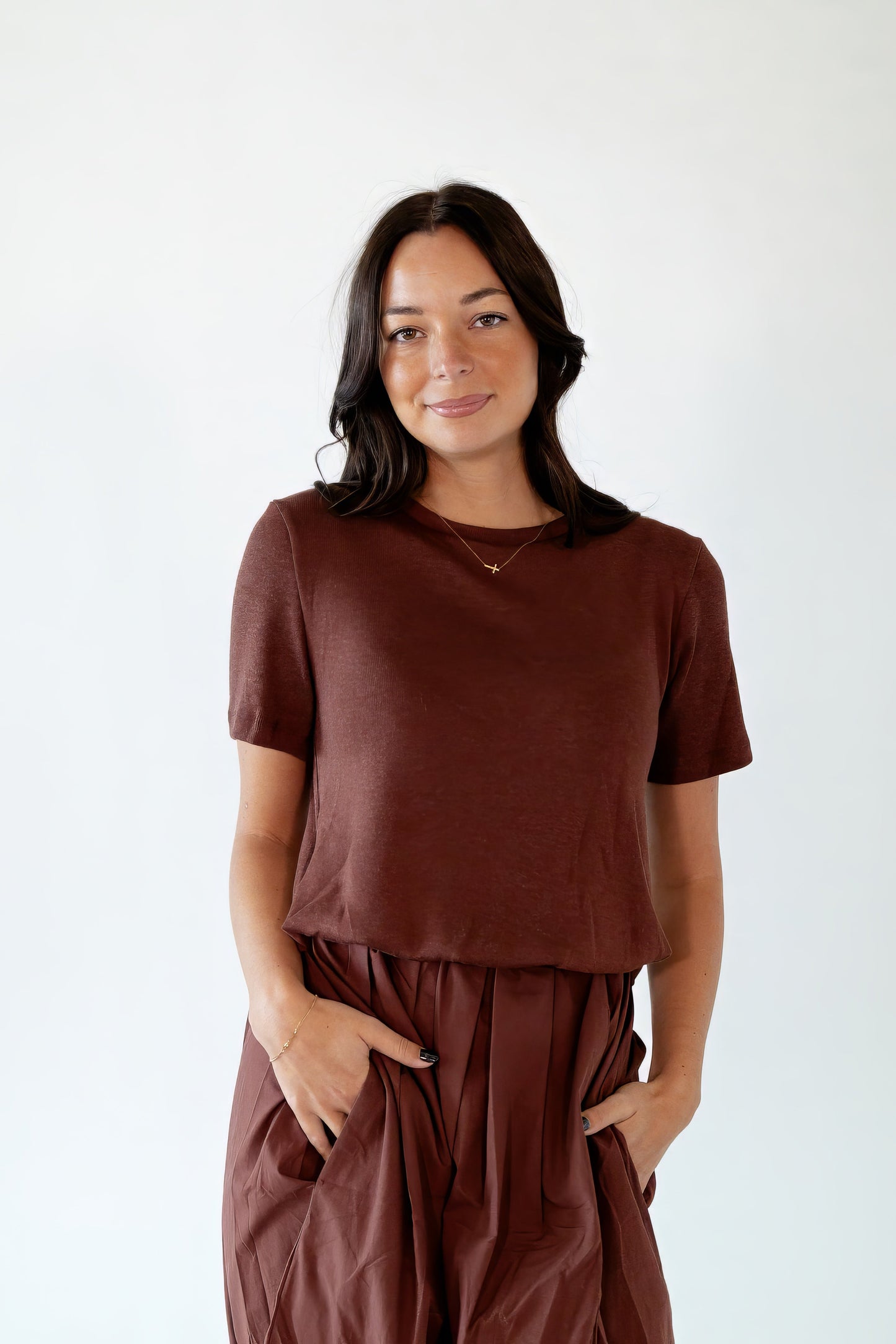 Finley Mixed Media Dress