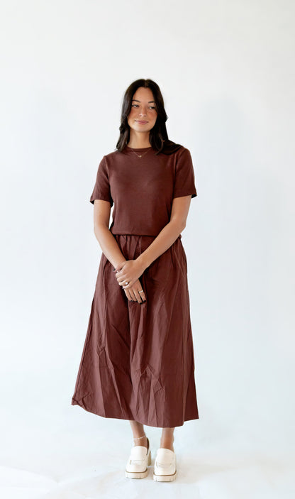 Finley Mixed Media Dress