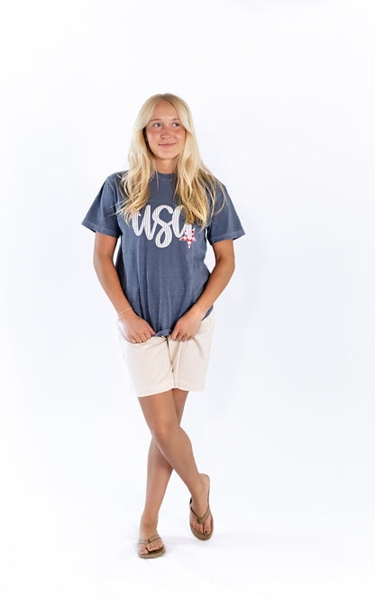 Blossom Linen Shorts