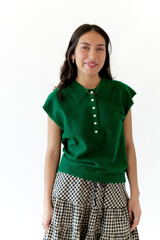 Nappa Button Up Knit